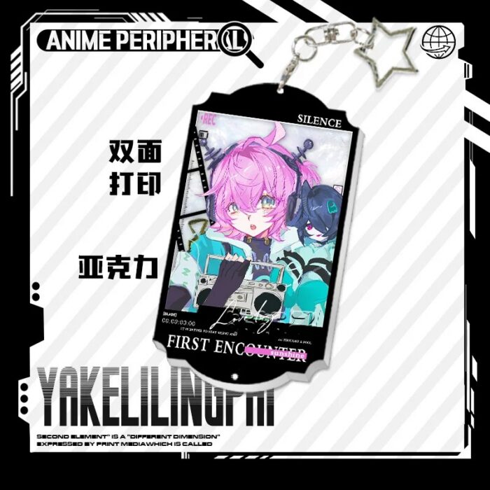 NTE Character Acrylic Token Keychains | nte.global NTE グッズ 이환 굿즈