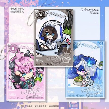 NTE Chibi Acrylic Card and Keychain Collection | nte.global NTE グッズ 이환 굿즈