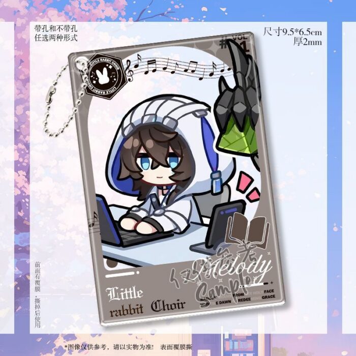 NTE Chibi Acrylic Card and Keychain Collection | nte.global NTE グッズ 이환 굿즈