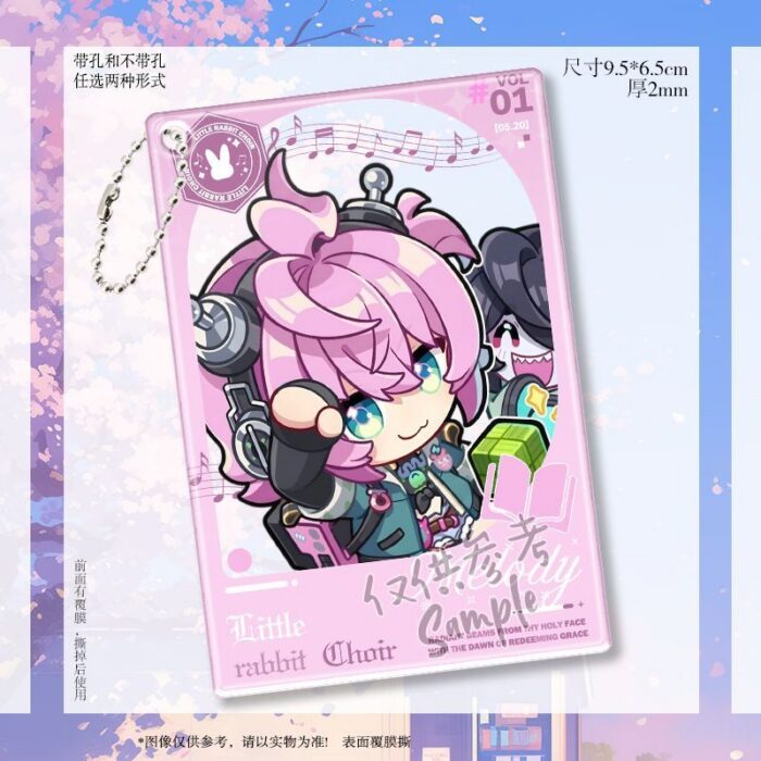 NTE Chibi Acrylic Card and Keychain Collection | nte.global NTE グッズ 이환 굿즈