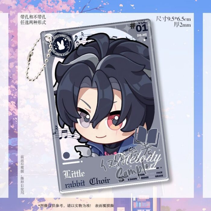 NTE Chibi Acrylic Card and Keychain Collection | nte.global NTE グッズ 이환 굿즈