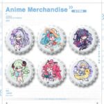 NTE Chibi Bottle Cap Badge and Keychain Collection | nte.global NTE グッズ 이환 굿즈 | Nanally, NTE 나나리, NTE ナナリ, Mint, NTE 민트, NTE ミント