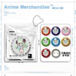 NTE Chibi Bottle Cap Badge and Keychain Collection | nte.global NTE グッズ 이환 굿즈 | Nanally, NTE 나나리, NTE ナナリ, Mint, NTE 민트, NTE ミント