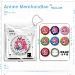 NTE Chibi Bottle Cap Badge and Keychain Collection | nte.global NTE グッズ 이환 굿즈 | Nanally, NTE 나나리, NTE ナナリ, Mint, NTE 민트, NTE ミント