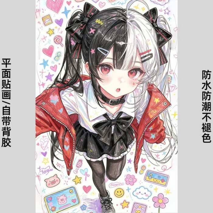 NTE Lacrimosa Poster Self-adhesive Wall Sticker | nte.global NTE グッズ 이환 굿즈 | Lacrimosa, NTE 라크리모사, NTE ラクリモーサ