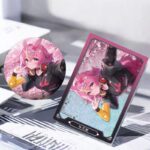 NTE Haniel Glitter Acrylic Display Block and Badge Collection | nte.global NTE グッズ 이환 굿즈
