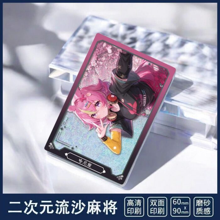 NTE Haniel Glitter Acrylic Display Block and Badge Collection | nte.global NTE グッズ 이환 굿즈