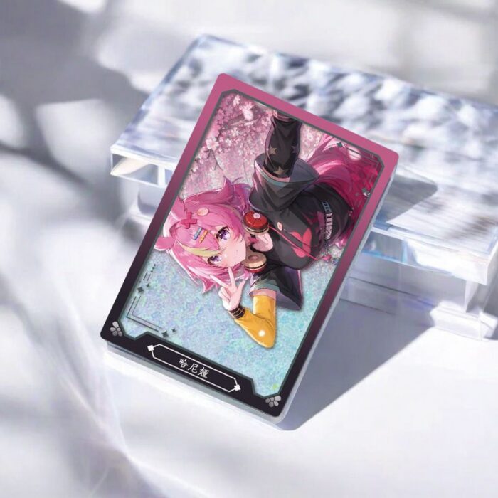 NTE Haniel Glitter Acrylic Display Block and Badge Collection | nte.global NTE グッズ 이환 굿즈