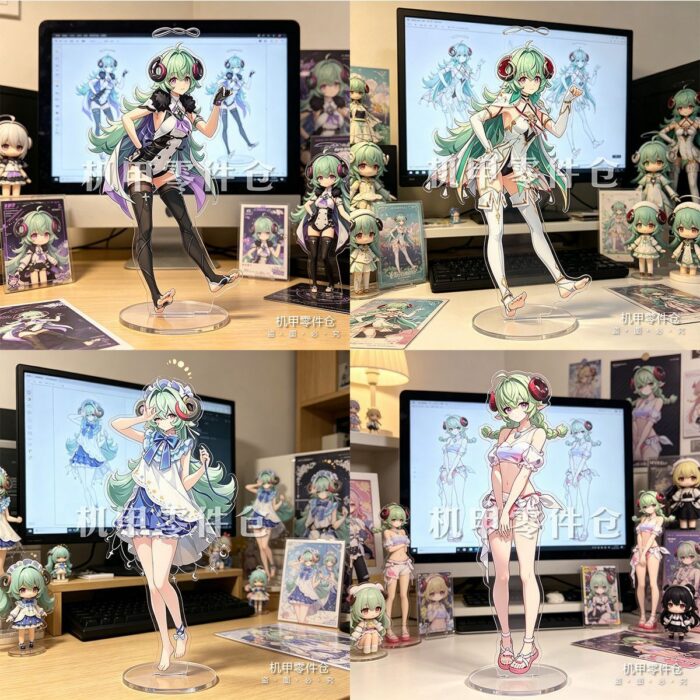 NTE Iroi Four-Outfit Acrylic Standee Collection | nte.global NTE グッズ 이환 굿즈