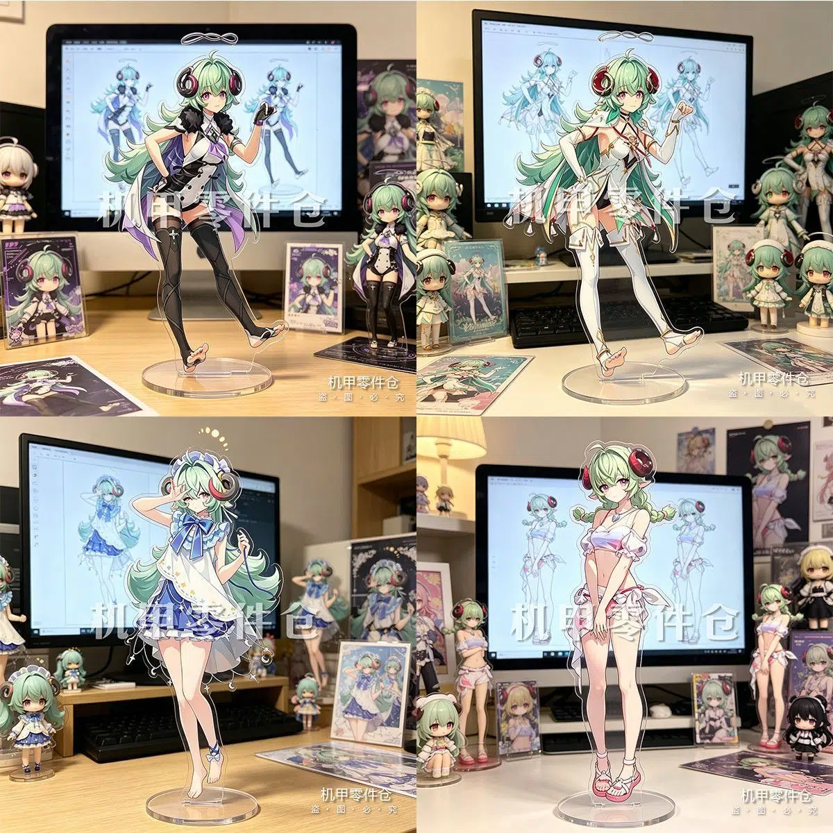 NTE Iroi Four-Outfit Acrylic Standee Collection | nte.global NTE Iroi Four-Outfit Acrylic Standee Collection | nte.global | NTE Iroi |