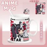 NTE Lacrimosa, Iroi and Shinku Ceramic Mug | nte.global NTE グッズ 이환 굿즈 | Lacrimosa, NTE 라크리모사, NTE ラクリモーサ, Shinku, NTE 真紅
