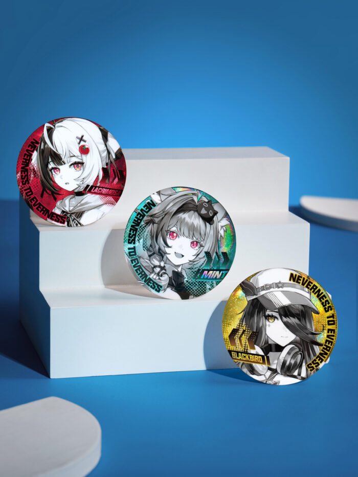 NTE x Lawson Collaboration  – Milk Tea Gift Box, Acrylic Stand, Collectible Cards, Folding Umbrella & Badges [ Official Merchandise ] | nte.global NTE グッズ 이환 굿즈 | Mint, NTE 민트, NTE ミント, Lacrimosa, NTE 라크리모사, NTE ラクリモーサ