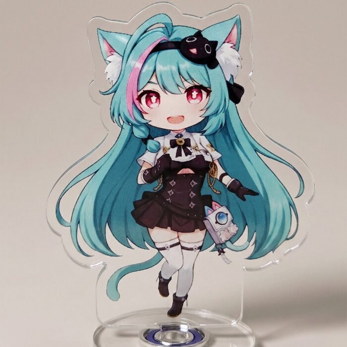 NTE Mint Chibi Rotating Acrylic Standee | nte.global NTE グッズ 이환 굿즈 | Mint, NTE 민트, NTE ミント