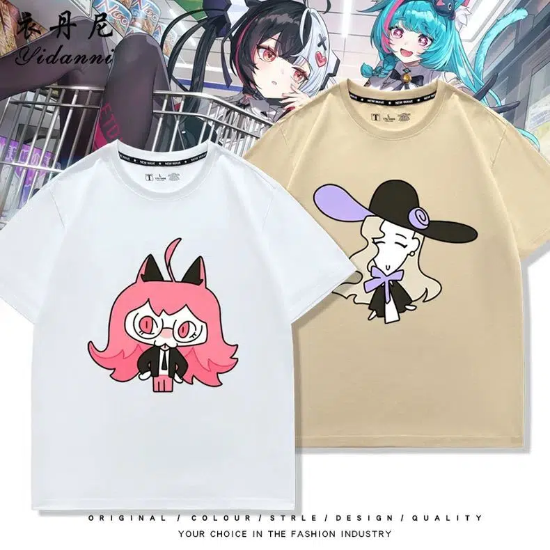 NTE Mint, Lacrimosa, Nanally and Jiuyuan T-Shirt | nte.global | NTE Mint, Lacrimosa, Nanally, Jiuyuan |