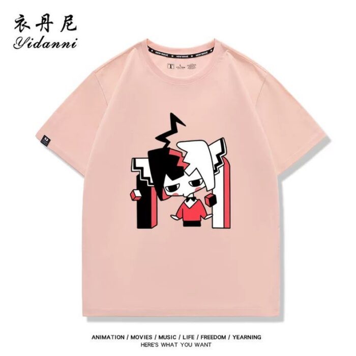 NTE Mint, Lacrimosa, Nanally and Jiuyuan T-Shirt | nte.global NTE グッズ 이환 굿즈 | Nanally, NTE 나나리, NTE ナナリ, Mint, NTE 민트, NTE ミント, Lacrimosa, NTE 라크리모사, NTE ラクリモーサ