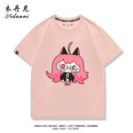 NTE Mint, Lacrimosa, Nanally and Jiuyuan T-Shirt | nte.global NTE グッズ 이환 굿즈 | Nanally, NTE 나나리, NTE ナナリ, Mint, NTE 민트, NTE ミント, Lacrimosa, NTE 라크리모사, NTE ラクリモーサ
