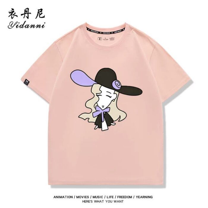 NTE Mint, Lacrimosa, Nanally and Jiuyuan T-Shirt | nte.global NTE グッズ 이환 굿즈 | Nanally, NTE 나나리, NTE ナナリ, Mint, NTE 민트, NTE ミント, Lacrimosa, NTE 라크리모사, NTE ラクリモーサ