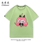 NTE Mint, Lacrimosa, Nanally and Jiuyuan T-Shirt | nte.global NTE グッズ 이환 굿즈 | Nanally, NTE 나나리, NTE ナナリ, Mint, NTE 민트, NTE ミント, Lacrimosa, NTE 라크리모사, NTE ラクリモーサ