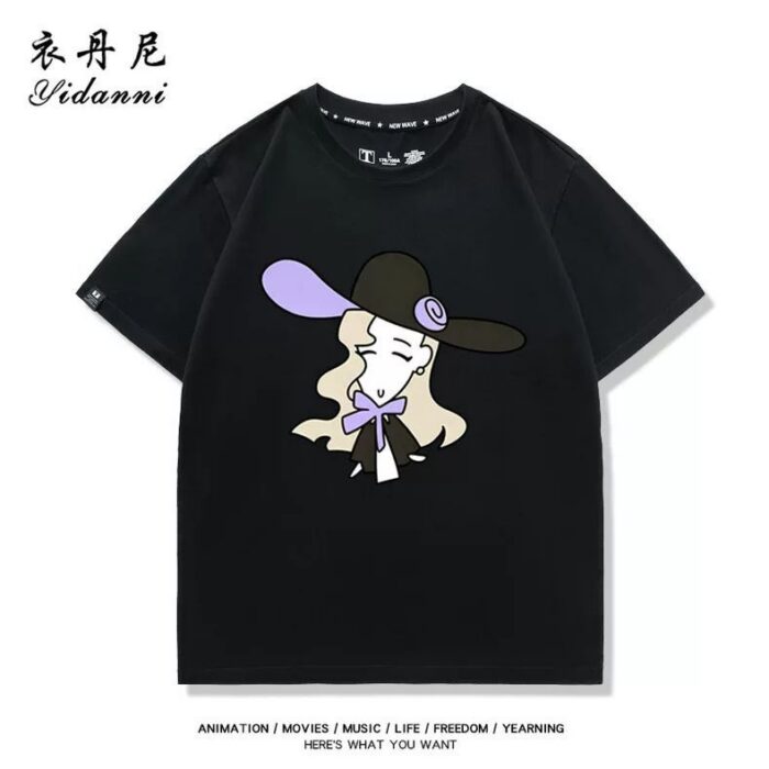 NTE Mint, Lacrimosa, Nanally and Jiuyuan T-Shirt | nte.global NTE グッズ 이환 굿즈 | Nanally, NTE 나나리, NTE ナナリ, Mint, NTE 민트, NTE ミント, Lacrimosa, NTE 라크리모사, NTE ラクリモーサ