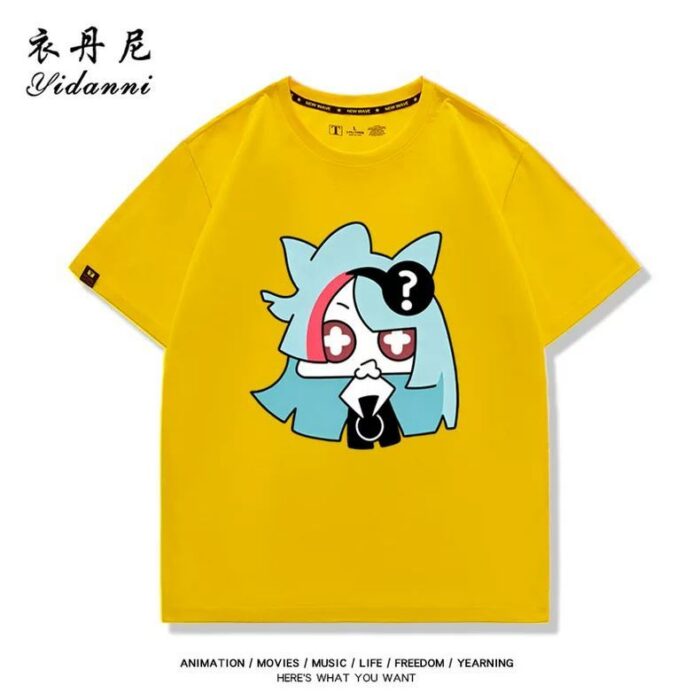 NTE Mint, Lacrimosa, Nanally and Jiuyuan T-Shirt | nte.global NTE グッズ 이환 굿즈 | Nanally, NTE 나나리, NTE ナナリ, Mint, NTE 민트, NTE ミント, Lacrimosa, NTE 라크리모사, NTE ラクリモーサ