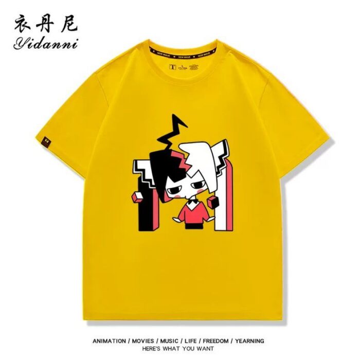NTE Mint, Lacrimosa, Nanally and Jiuyuan T-Shirt | nte.global NTE グッズ 이환 굿즈 | Nanally, NTE 나나리, NTE ナナリ, Mint, NTE 민트, NTE ミント, Lacrimosa, NTE 라크리모사, NTE ラクリモーサ