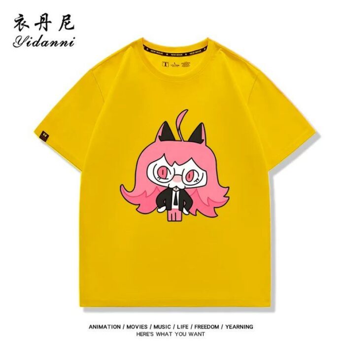 NTE Mint, Lacrimosa, Nanally and Jiuyuan T-Shirt | nte.global NTE グッズ 이환 굿즈 | Nanally, NTE 나나리, NTE ナナリ, Mint, NTE 민트, NTE ミント, Lacrimosa, NTE 라크리모사, NTE ラクリモーサ