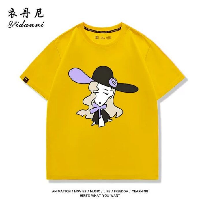 NTE Mint, Lacrimosa, Nanally and Jiuyuan T-Shirt | nte.global NTE グッズ 이환 굿즈 | Nanally, NTE 나나리, NTE ナナリ, Mint, NTE 민트, NTE ミント, Lacrimosa, NTE 라크리모사, NTE ラクリモーサ
