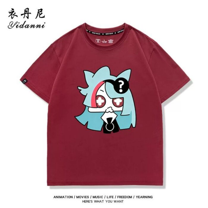 NTE Mint, Lacrimosa, Nanally and Jiuyuan T-Shirt | nte.global NTE グッズ 이환 굿즈 | Nanally, NTE 나나리, NTE ナナリ, Mint, NTE 민트, NTE ミント, Lacrimosa, NTE 라크리모사, NTE ラクリモーサ