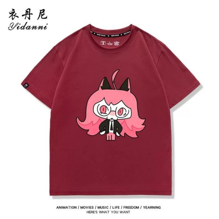 NTE Mint, Lacrimosa, Nanally and Jiuyuan T-Shirt | nte.global NTE グッズ 이환 굿즈 | Nanally, NTE 나나리, NTE ナナリ, Mint, NTE 민트, NTE ミント, Lacrimosa, NTE 라크리모사, NTE ラクリモーサ