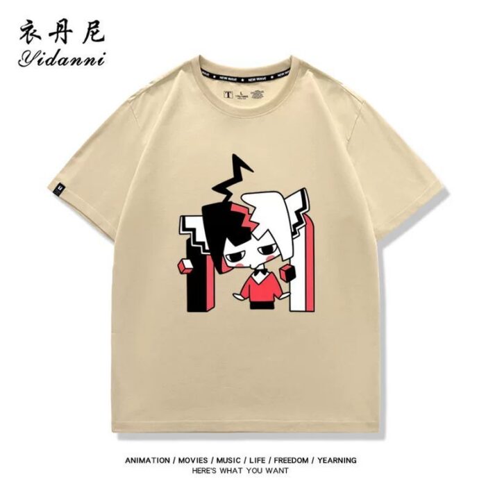 NTE Mint, Lacrimosa, Nanally and Jiuyuan T-Shirt | nte.global NTE グッズ 이환 굿즈 | Nanally, NTE 나나리, NTE ナナリ, Mint, NTE 민트, NTE ミント, Lacrimosa, NTE 라크리모사, NTE ラクリモーサ