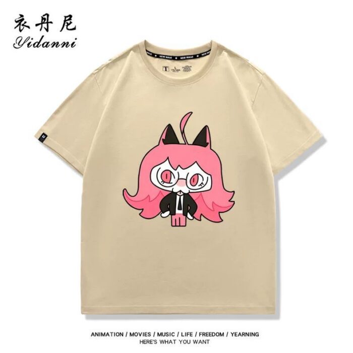 NTE Mint, Lacrimosa, Nanally and Jiuyuan T-Shirt | nte.global NTE グッズ 이환 굿즈 | Nanally, NTE 나나리, NTE ナナリ, Mint, NTE 민트, NTE ミント, Lacrimosa, NTE 라크리모사, NTE ラクリモーサ