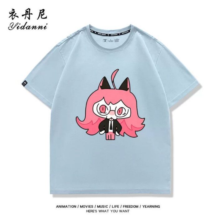NTE Mint, Lacrimosa, Nanally and Jiuyuan T-Shirt | nte.global NTE グッズ 이환 굿즈 | Nanally, NTE 나나리, NTE ナナリ, Mint, NTE 민트, NTE ミント, Lacrimosa, NTE 라크리모사, NTE ラクリモーサ