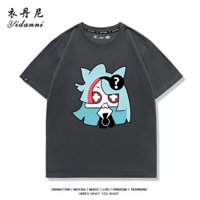 NTE Mint, Lacrimosa, Nanally and Jiuyuan T-Shirt | nte.global NTE グッズ 이환 굿즈 | Nanally, NTE 나나리, NTE ナナリ, Mint, NTE 민트, NTE ミント, Lacrimosa, NTE 라크리모사, NTE ラクリモーサ