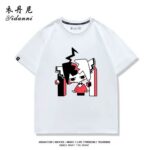 NTE Mint, Lacrimosa, Nanally and Jiuyuan T-Shirt | nte.global NTE グッズ 이환 굿즈 | Nanally, NTE 나나리, NTE ナナリ, Mint, NTE 민트, NTE ミント, Lacrimosa, NTE 라크리모사, NTE ラクリモーサ