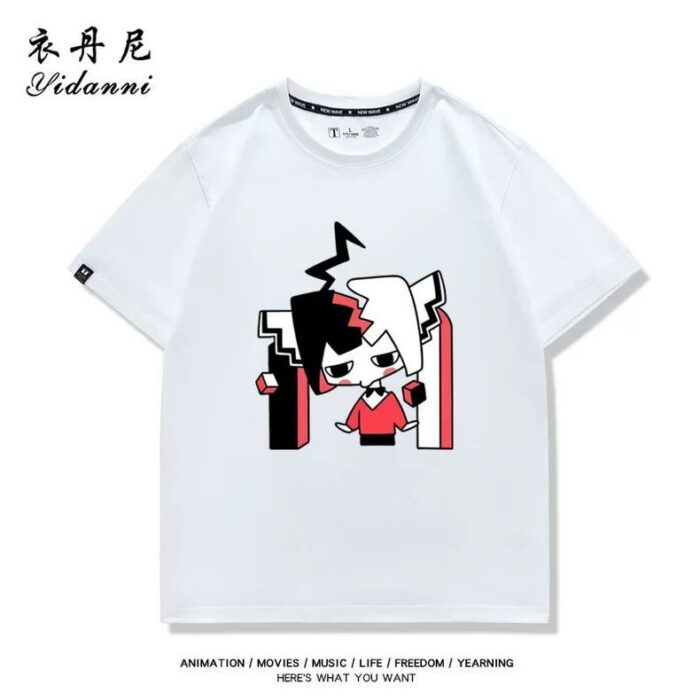 NTE Mint, Lacrimosa, Nanally and Jiuyuan T-Shirt | nte.global NTE グッズ 이환 굿즈 | Nanally, NTE 나나리, NTE ナナリ, Mint, NTE 민트, NTE ミント, Lacrimosa, NTE 라크리모사, NTE ラクリモーサ