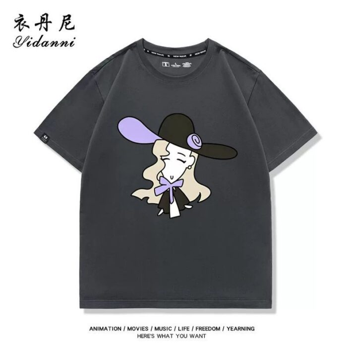 NTE Mint, Lacrimosa, Nanally and Jiuyuan T-Shirt | nte.global NTE グッズ 이환 굿즈 | Nanally, NTE 나나리, NTE ナナリ, Mint, NTE 민트, NTE ミント, Lacrimosa, NTE 라크리모사, NTE ラクリモーサ