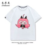 NTE Mint, Lacrimosa, Nanally and Jiuyuan T-Shirt | nte.global NTE グッズ 이환 굿즈 | Nanally, NTE 나나리, NTE ナナリ, Mint, NTE 민트, NTE ミント, Lacrimosa, NTE 라크리모사, NTE ラクリモーサ