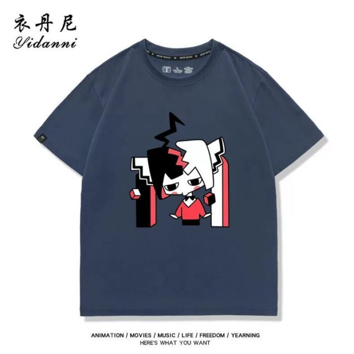 NTE Mint, Lacrimosa, Nanally and Jiuyuan T-Shirt | nte.global NTE グッズ 이환 굿즈 | Nanally, NTE 나나리, NTE ナナリ, Mint, NTE 민트, NTE ミント, Lacrimosa, NTE 라크리모사, NTE ラクリモーサ