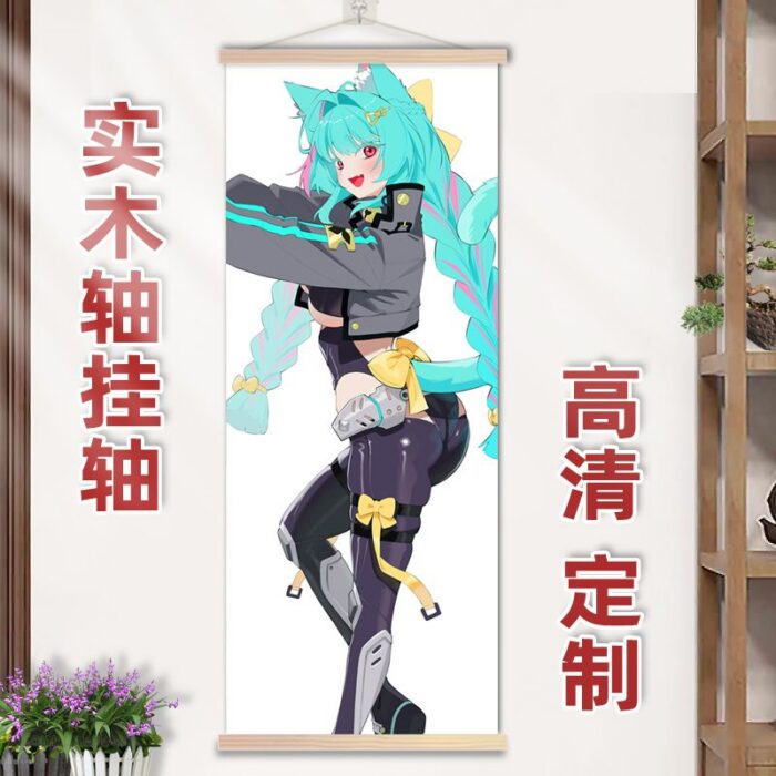 NTE Mint Wall Tapestry | nte.global NTE グッズ 이환 굿즈 | Mint, NTE 민트, NTE ミント