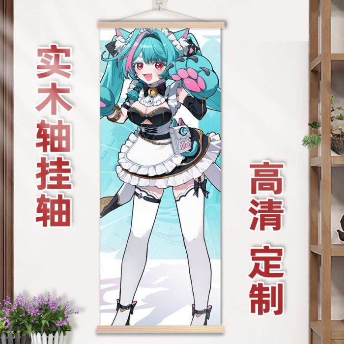 NTE Mint Wall Tapestry | nte.global NTE グッズ 이환 굿즈 | Mint, NTE 민트, NTE ミント