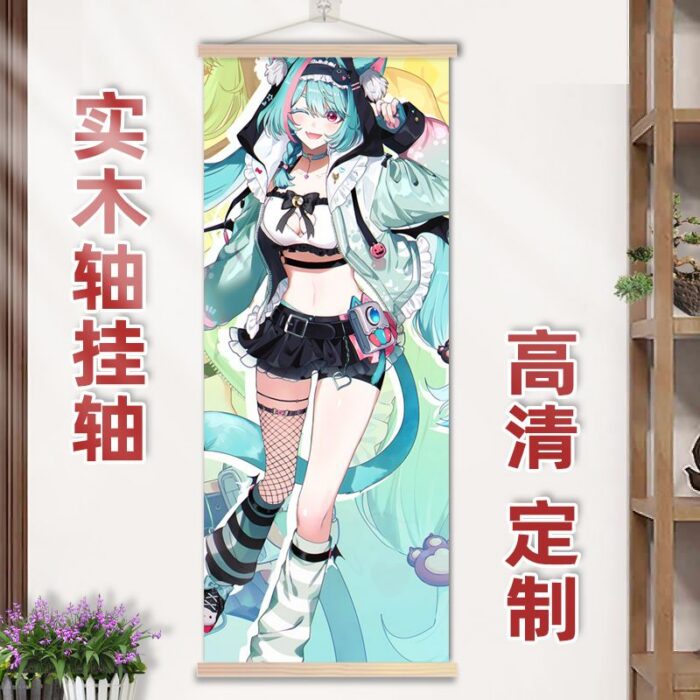 NTE Mint Wall Tapestry | nte.global NTE グッズ 이환 굿즈 | Mint, NTE 민트, NTE ミント
