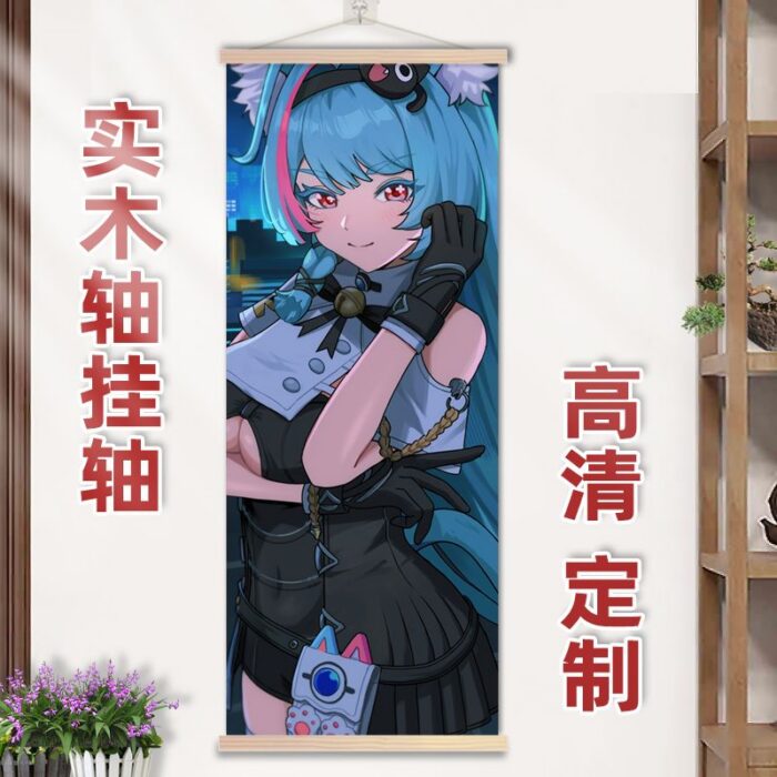 NTE Mint Wall Tapestry | nte.global NTE グッズ 이환 굿즈 | Mint, NTE 민트, NTE ミント