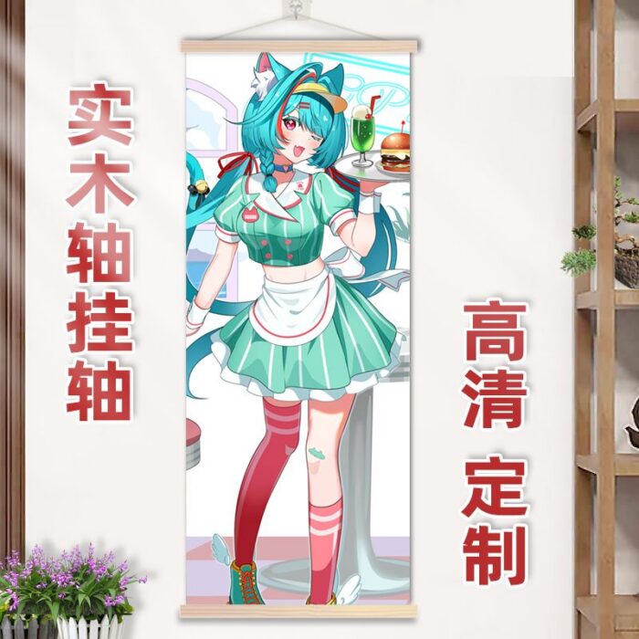 NTE Mint Wall Tapestry | nte.global NTE グッズ 이환 굿즈 | Mint, NTE 민트, NTE ミント