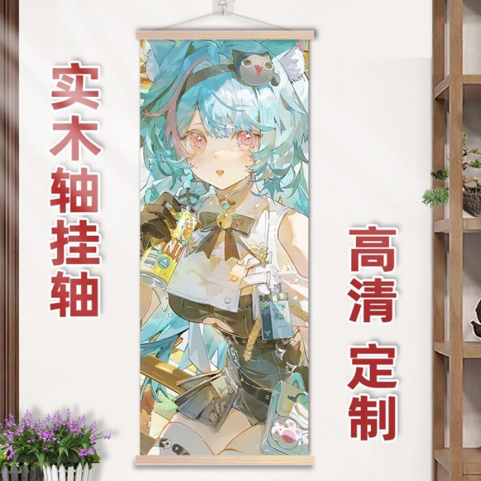 NTE Mint Wall Tapestry | nte.global NTE グッズ 이환 굿즈 | Mint, NTE 민트, NTE ミント