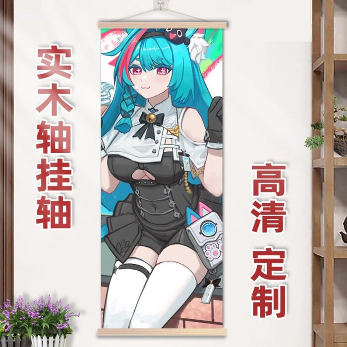NTE Mint Wall Tapestry | nte.global NTE グッズ 이환 굿즈 | Mint, NTE 민트, NTE ミント
