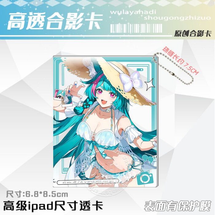 NTE Multi-Character Acrylic Art Card | nte.global NTE グッズ 이환 굿즈 | Nanally, NTE 나나리, NTE ナナリ, Mint, NTE 민트, NTE ミント