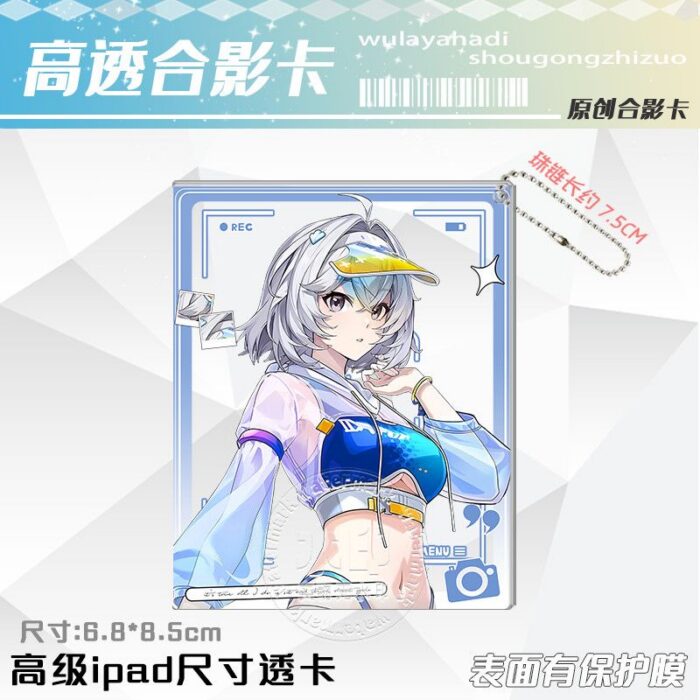 NTE Multi-Character Acrylic Art Card | nte.global NTE グッズ 이환 굿즈 | Nanally, NTE 나나리, NTE ナナリ, Mint, NTE 민트, NTE ミント