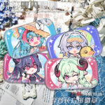 NTE Multi-Character Badge | nte.global NTE グッズ 이환 굿즈 | Nanally, NTE 나나리, NTE ナナリ, Mint, NTE 민트, NTE ミント, Shinku, NTE 真紅