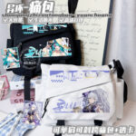 NTE Multi-Character Bag | nte.global NTE グッズ 이환 굿즈 | Nanally, NTE 나나리, NTE ナナリ, Mint, NTE 민트, NTE ミント