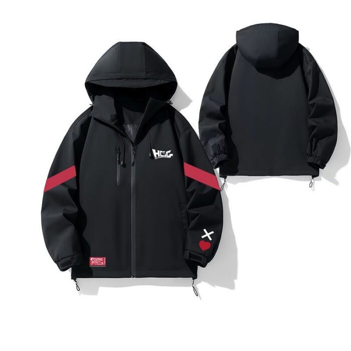 NTE Multi-Character Jacket | nte.global NTE グッズ 이환 굿즈 | Nanally, NTE 나나리, NTE ナナリ, Mint, NTE 민트, NTE ミント, Lacrimosa, NTE 라크리모사, NTE ラクリモーサ, Chiz, NTE 치즈, NTE ちいちゃん